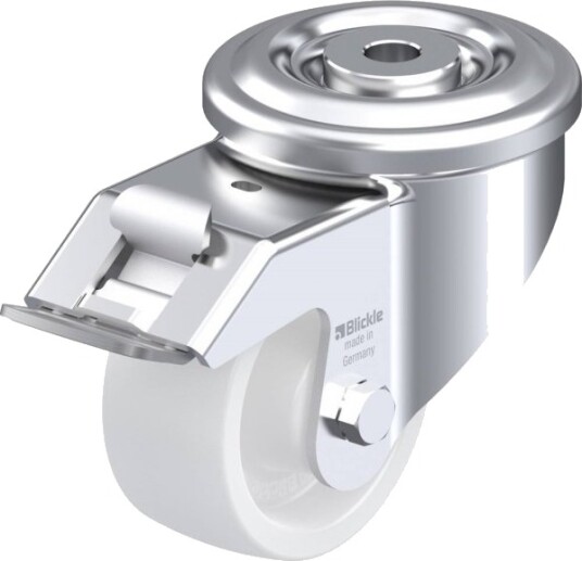 Blickle 754866 Lkr-Spo 80G-Fi Styrehjul Med Bremse Hjuldiameter 80 Mm Bæreevne (Maks.) 350 Kg 1 Stk