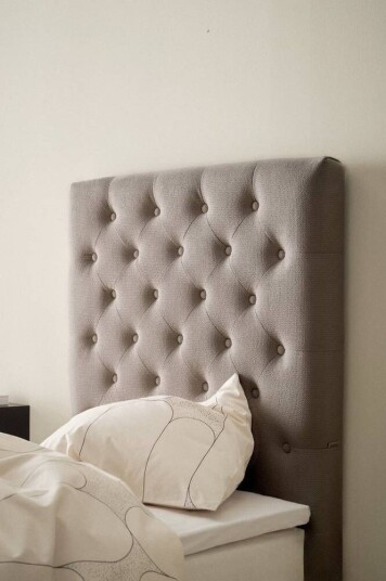 SKENE sengegavl 90 cm Greige