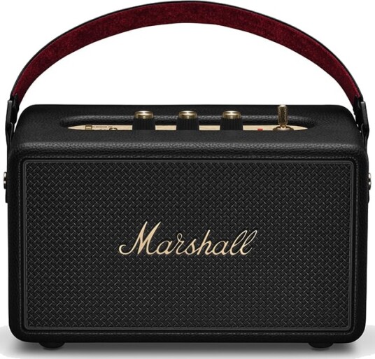 Marshall Kilburn III Trådløs Bluetooth-høyttaler Svart og Messing Marshall Kilburn III Trådløs Bluetooth-høyttaler Svart og Messing