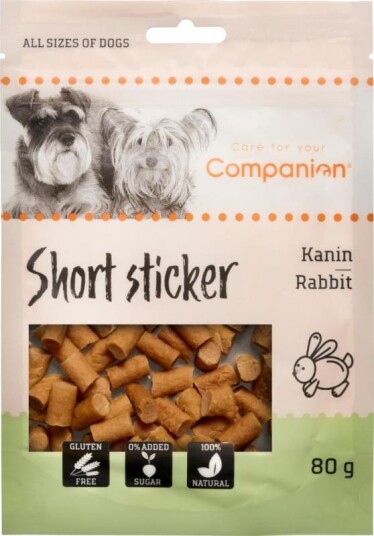 Varangersportslager Companion Short Kaninsticks 1.5 cm 80 G