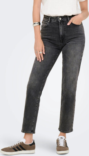 ONLY Onlemily Stretch Hw St Ak Dnm Cro614Noos - Grey - 30 x 30