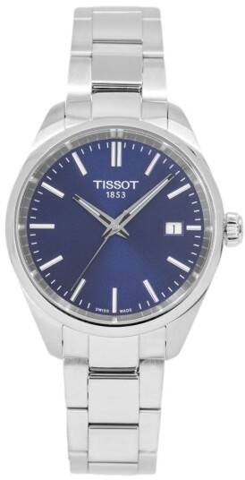 Tissot Dameklokke T150.210.11.041.00 T Classic Pr 100 Blå/Stål Ø34