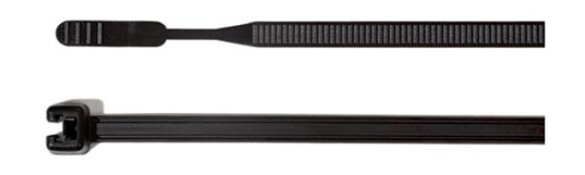 Hellermann Tyton 109 00078 Buntebånd svart 100 pakning 290 x 4,7 mm Installasjonsmaterial
