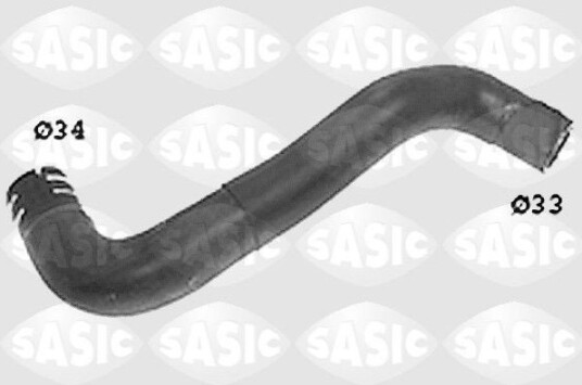 SASIC SWH6618 Radiatorslange SASIC SWH6618 Radiatorslange