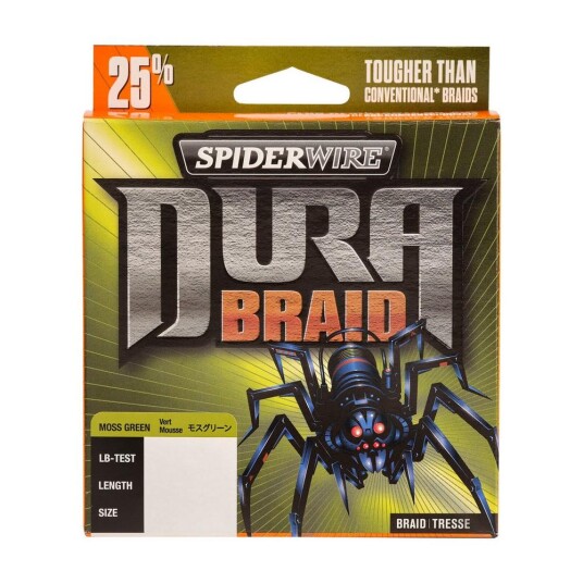 SpiderWire Spiderwire Durabraid 8 135m Moss Green SpiderWire Spiderwire Durabraid 8 135m Moss Green