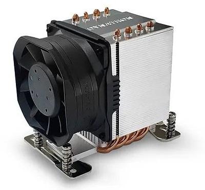 Inter-Tech A-55 8 cm Luftkjøler Sort 2400/8000 Rpm