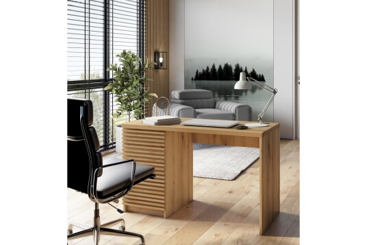 Skrivebord Bisett 120x60 cm Brun
