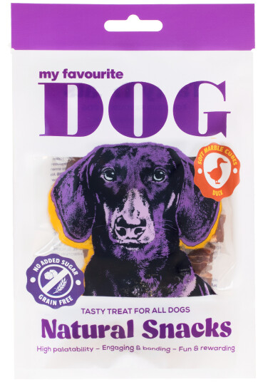 My Favourite Dog Myke Marmorbiter And 72g - Hundesnacks med And til Belønning