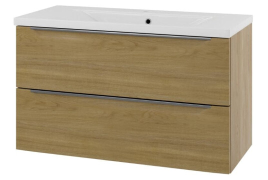 Linn Bad Mari D45cm Servantskap Eik / 100cm LB-120510 Linn Bad Mari D45cm Servantskap Eik / 100cm LB-120510