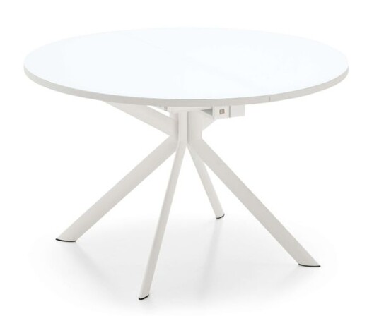 Connubia Giove spisebord D120 frosted extraclear