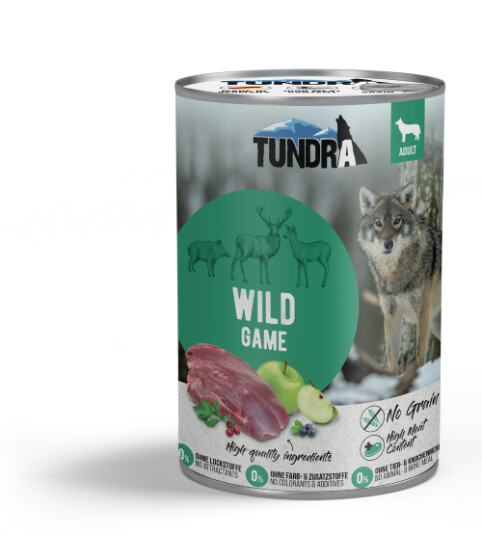 Tundra Vilt Våtfôr 400G