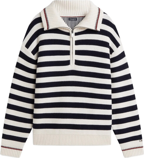 Tommy Hilfiger Ny Stripe Sweater Navy M