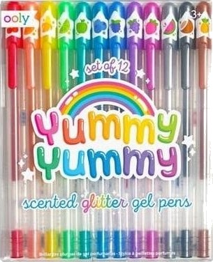 Glittergelpenner 10 Farger Cricco
