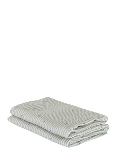 Nuuroo Josefine Bamboo Muslin Cloth 2-Pack - Blue - ONE SIZE