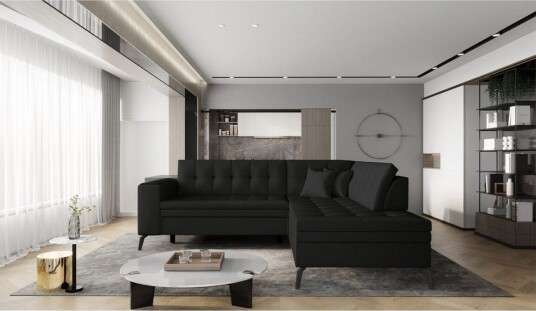 Seksjon Eltap Lanvin 260x210x93 cm Softis 11 Høyre