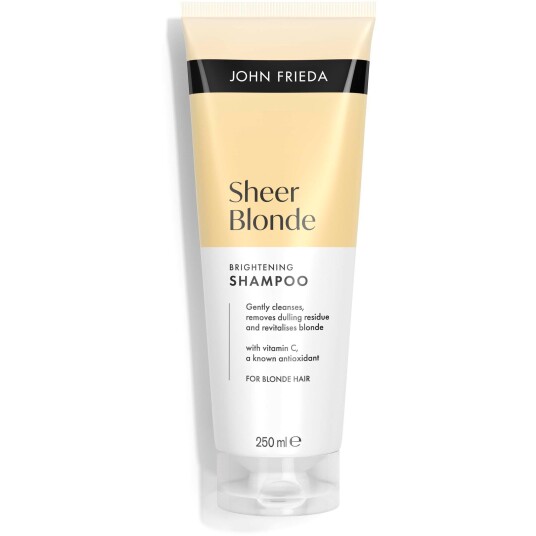 John Frieda Sheer Blonde Brightening Sjampo 250 ml for Lysere Blondt Hår John Frieda Sheer Blonde Brightening Sjampo 250 ml for Lysere Blondt Hår
