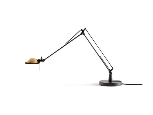 Luceplan Berenice Bordlampe 45x45 Messing/Svart