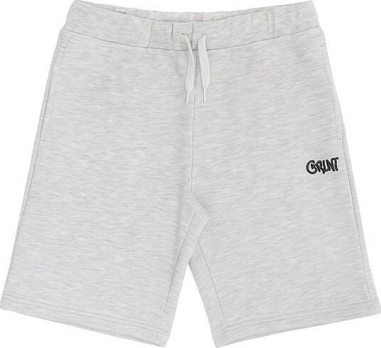 Grunt Shorts GrOssa Svette Light Grey Melange Grunt 12 år 152 Shorts Grå