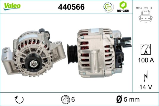 Dynamo VALEO 440566