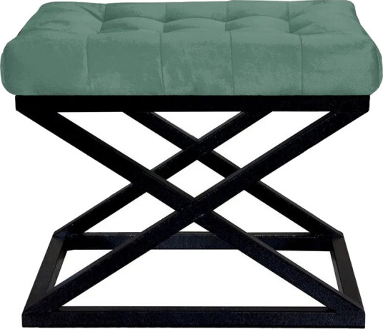 Gillie Sittepuff 40 cm Svart/Grønn