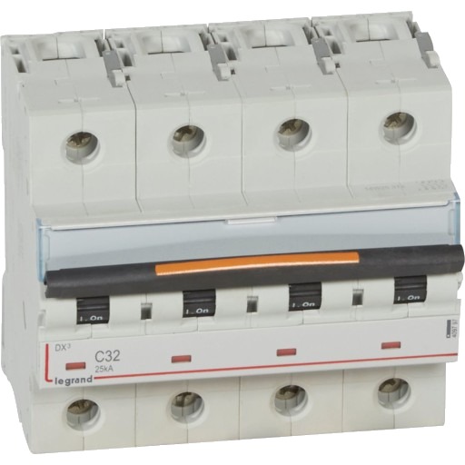 Legrand DX3 MCB automatsikring C32 4P 6M 25kA