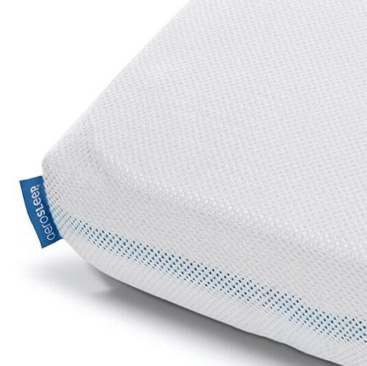 AeroMoov SafeSleep Stretchlaken 60x110 cm til Reiseseng Hvitt