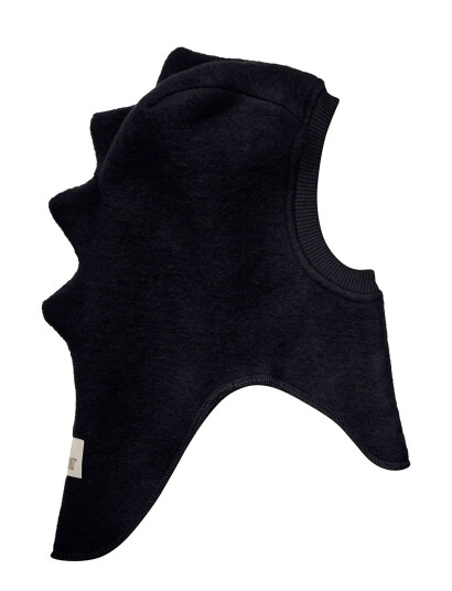 Huttelihut Balaclava Triangles Wool - Navy - 12/24M
