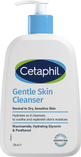 Cetaphil Gentle Skin Cleanser rens ansikt og kropp 236 ml