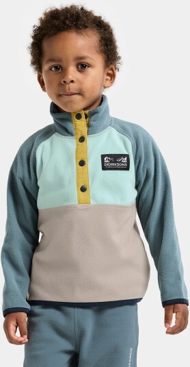 Didriksons Kids" Monte Half Button 5 Ocean Mint 128/134 cm
