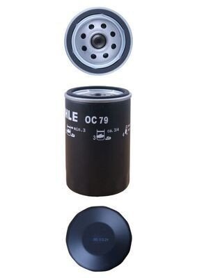 Oljefilter MAHLE ORIGINAL OC 79 Oljefilter MAHLE ORIGINAL OC 79