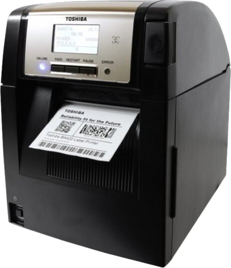 Toshiba Tec Ba420t-Ts12-Qm-S Etiketprinter Termo Transfer Rulle 11,4 Cm 300 Dpi Op Til 203,2 Mm / Sek. Usb 2.0 Lan Nfc Bluetooth 2.1 Edr