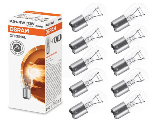 Osram P21/4W halogenpære 10pak