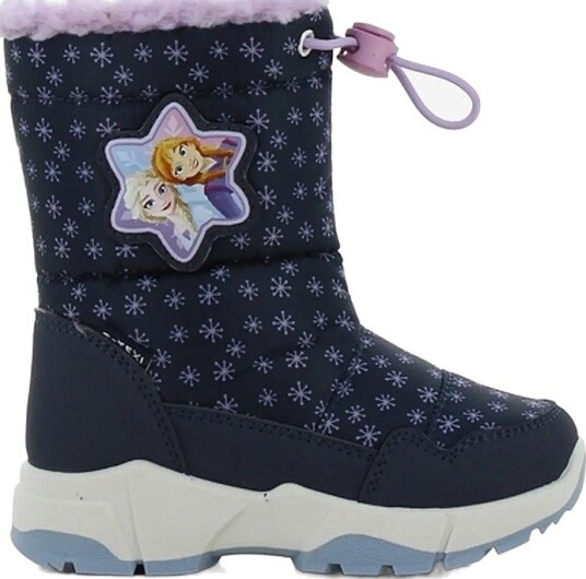 Frozen Girls Snowboots - NAVY/LILAC - 32 Frozen Girls Snowboots - NAVY/LILAC - 32