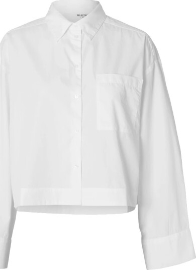 Selected Femme Dame Bluser & Skjorter Hvit M