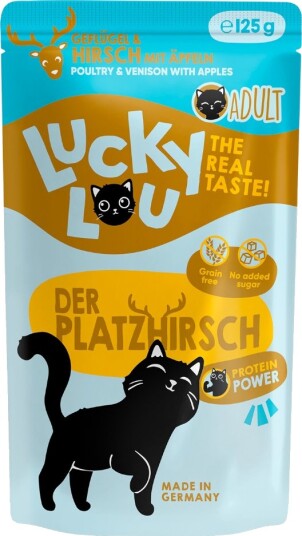 Lucky Lou Våtfôr Voksen Fjørfe Og Vilt 48 X 125 G