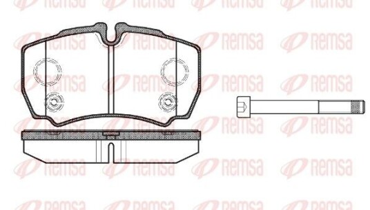 Bremseklosser REMSA 0849.10