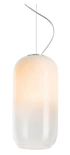 Artemide Gople Taklampe Hvit