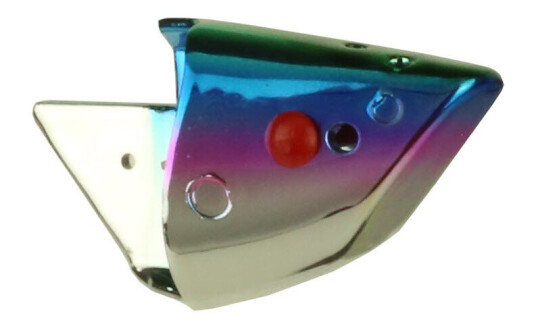 Hurricane Bait Head agnskaller, 3 stk - Herring Chrome