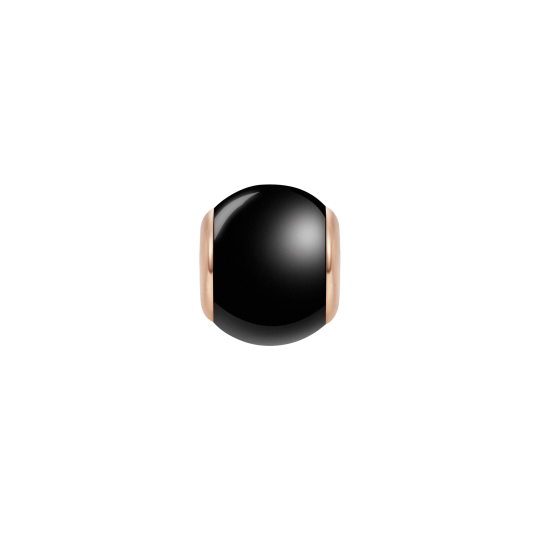 Daniel Wellington DW Charm Orb Black 6x5mm Rose Gold Daniel Wellington DW Charm Orb Black 6x5mm Rose Gold