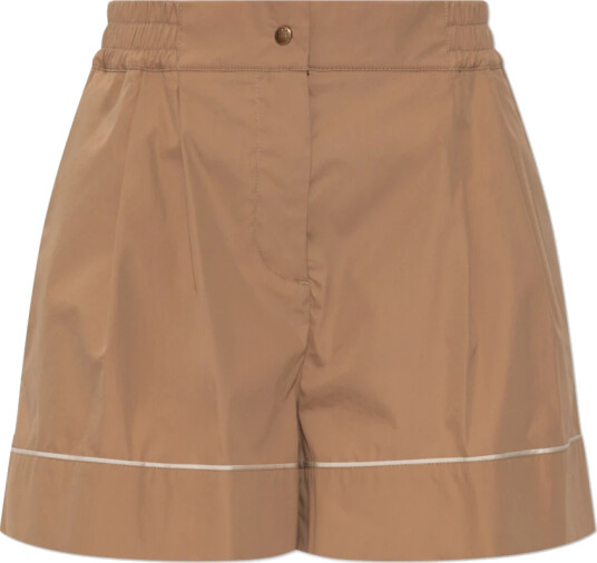 Moncler Dame Shorts Brun M,