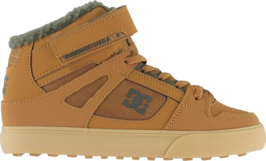 DC Sko Støvler Pure High Top WNT EV Wheat DC 34 Støvler Beige Brun Oransje DC Sko Støvler Pure High Top WNT EV Wheat DC 34 Støvler Beige Brun Oransje
