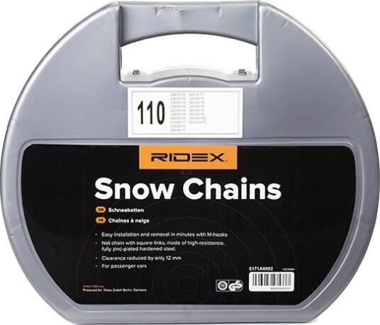 RIDEX 5171A0003 Snøkjettinger