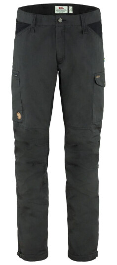Fjällräven Men's Kaipak Trousers Dark Grey-Black 50 Long, Dark Grey-Black