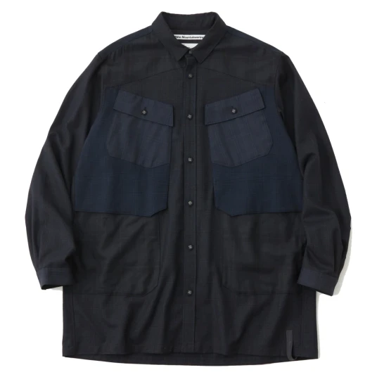 White Mountaineering Herre Bluser & Skjorter Blå M, White Mountaineering Herre Bluser & Skjorter Blå M,