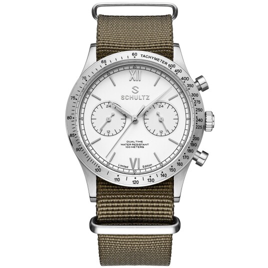 Schultz Mika Limited Edition SZ1015 - Herre - 40 mm - Analog - Kvarts urverk - Safirbelagt mineralglass