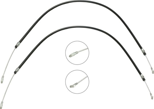RIDEX 124C1213 Tautrekk håndbremse RIDEX 124C1213 Tautrekk håndbremse
