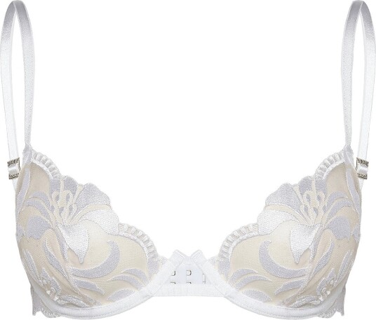 Bluebella Leonora Wired Bra WHITE/SHEER 75 A
