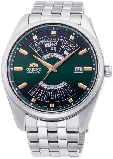 Orient Herreklokke RA BA0002E30B Contemporary Grønn/Stål Ø44 mm