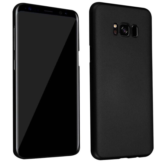Cadorabo Deksel For Samsung Galaxy S8 Plus Hardt Case Beskyttende I Metallutseende Mot Riper Og Støt.