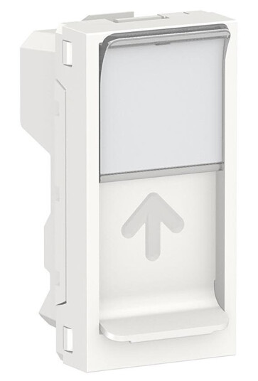Schneider Electric RJ45 Universal Databrikke innfelt montering Installasjonsmaterial